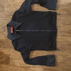 Nicola Berti black Cropped Jacket Sz 4